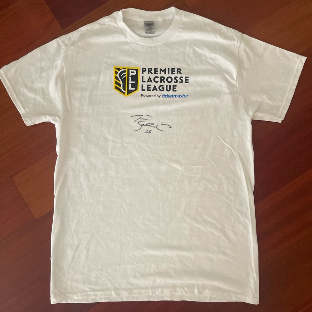 PLL Tom Schreiber #26 Archers Princeton Autographed Shirt